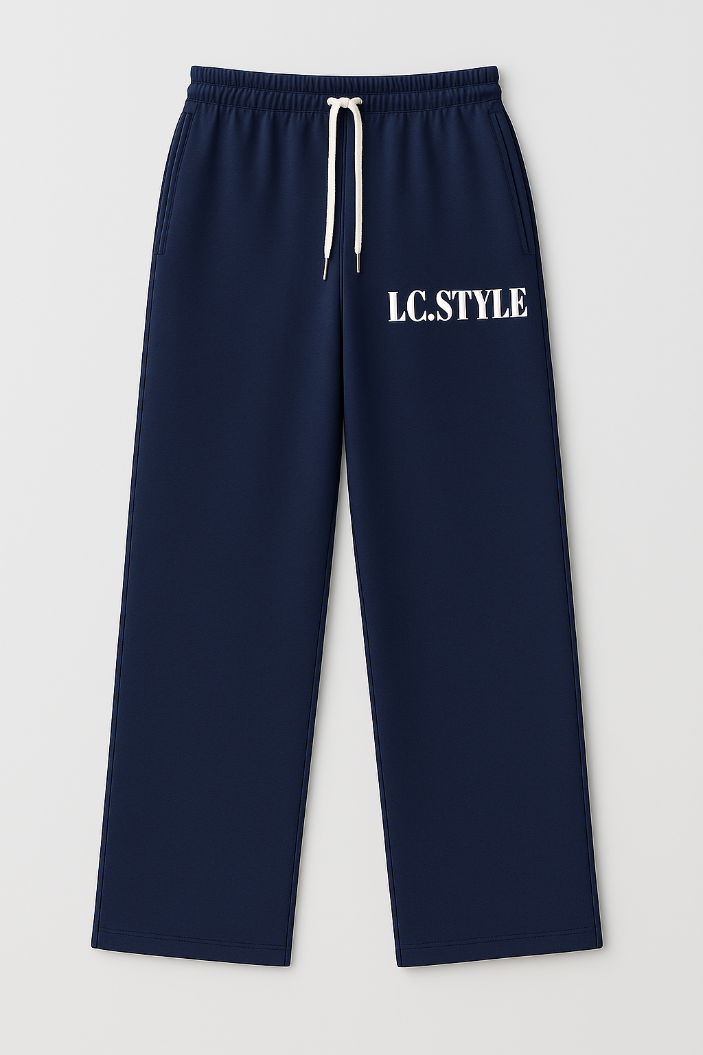 Deep Blue Plain Joggers